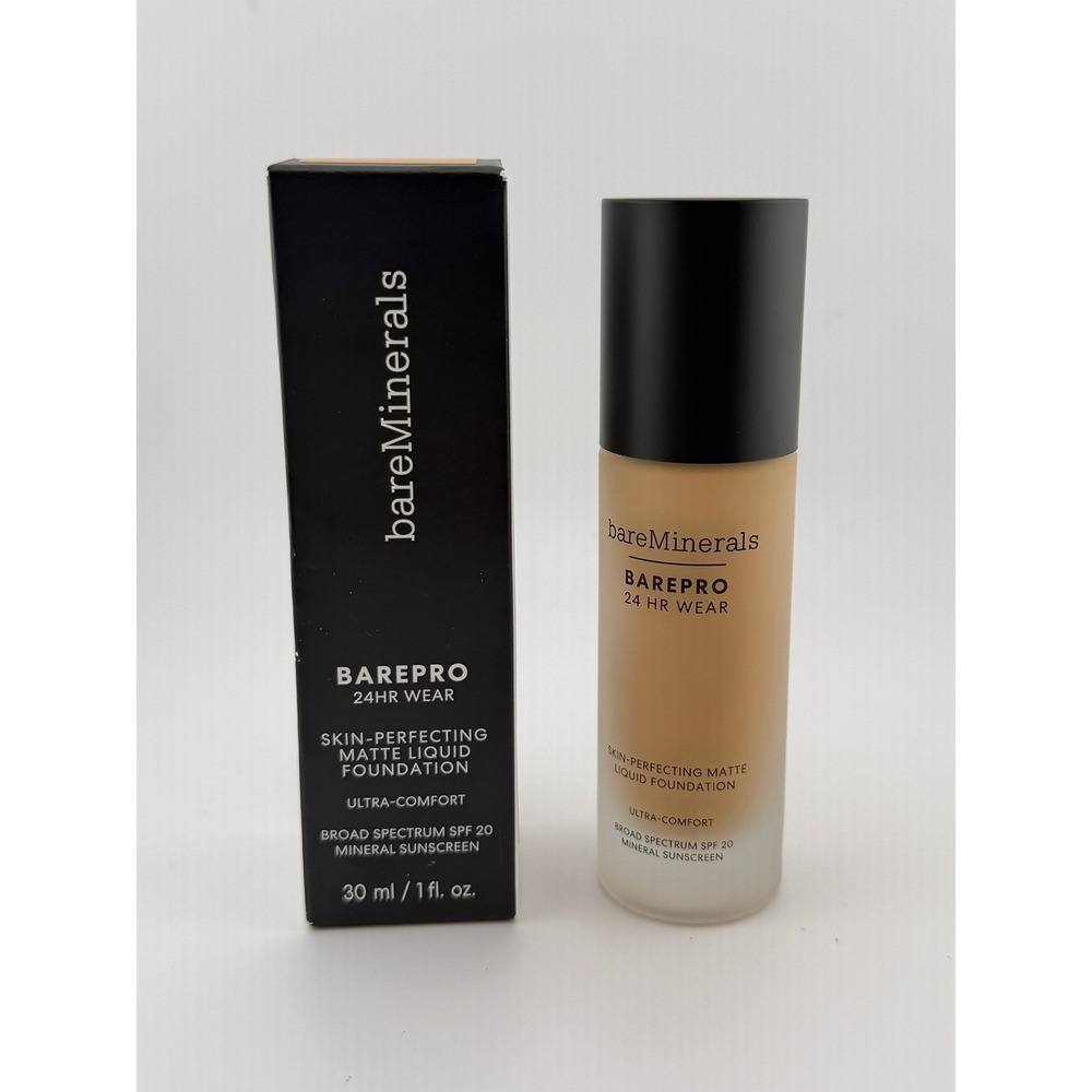 bareMinerals BAREPRO 24HR Wear Matte Liquid Foundation SPF 20 Light 22 Warm 1oz